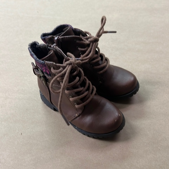 Kids boots / brow / size 7 - Picture 1 of 6